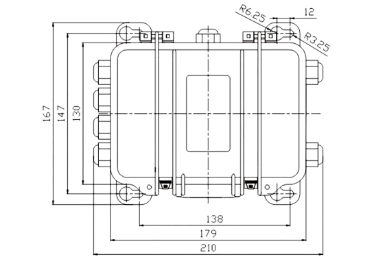 Соед.коробка JB6-S