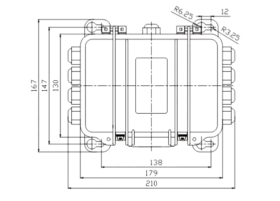 Соед.коробка JB6-S